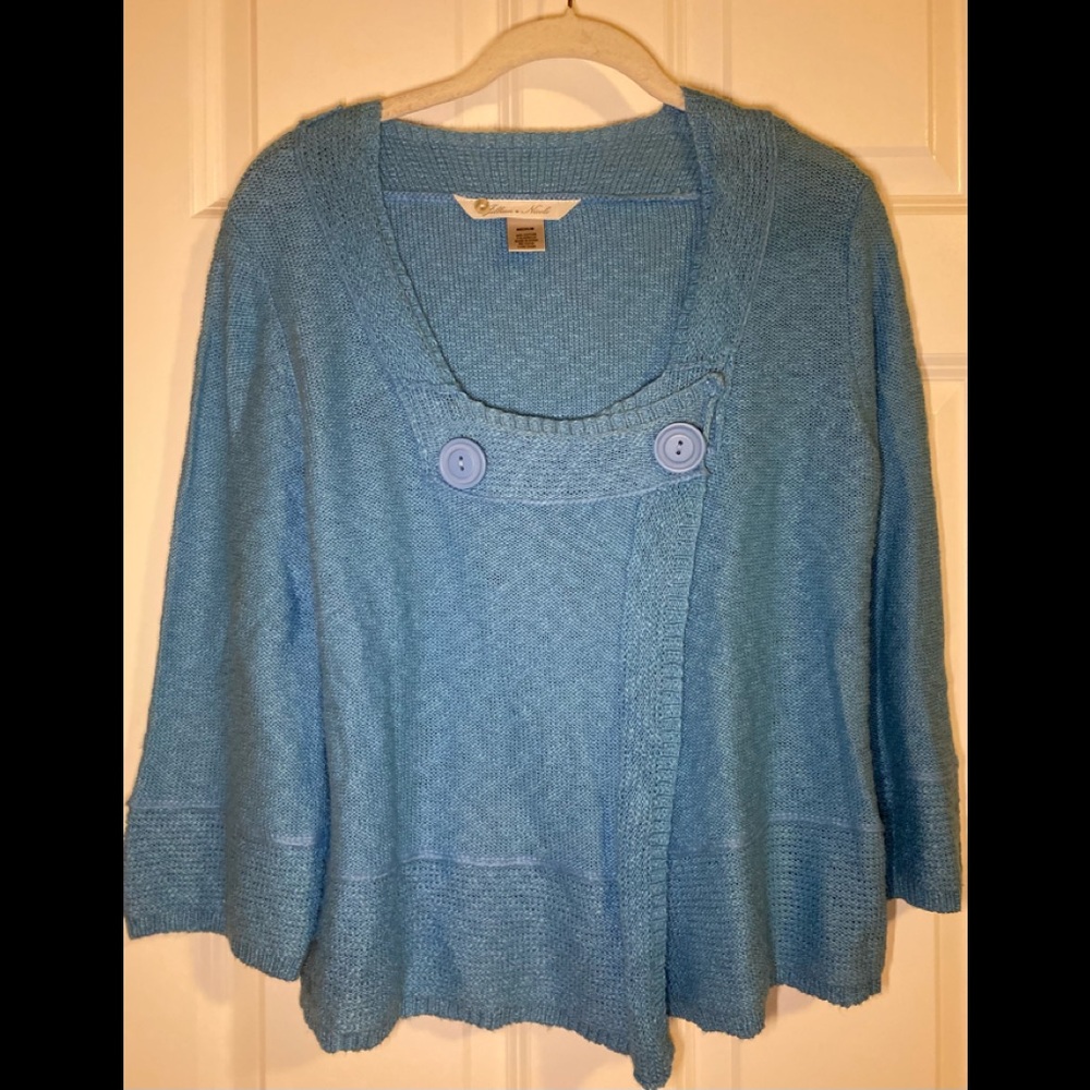 Jillian Nicole boat neck sweater.